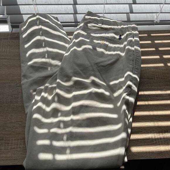 Polo Ralph Lauren Pants Mens 36x32 white Straight Fit Chino Casual - Picture 1 of 8